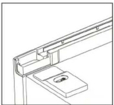 ASPES ACV185601ENFDX - Per cambiare il senso di apertura delle porte - 13