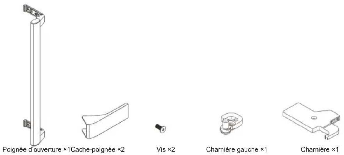 ASPES ACV185601ENFDX - Pour changer le sens d'ouverture des portes - 1