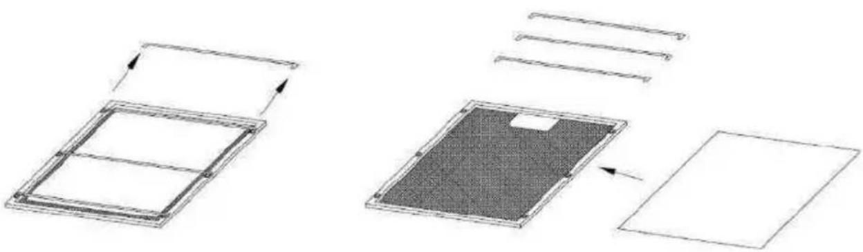 OCEANIC OCEAHC440S9 - Replacement of the flat filter - 2