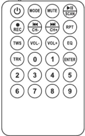 IBIZA SOUND PORT15UHF-MKII-TWS - INSTALLERA BATTERIERNA I FJÄRRKON- TROLLEN - 1