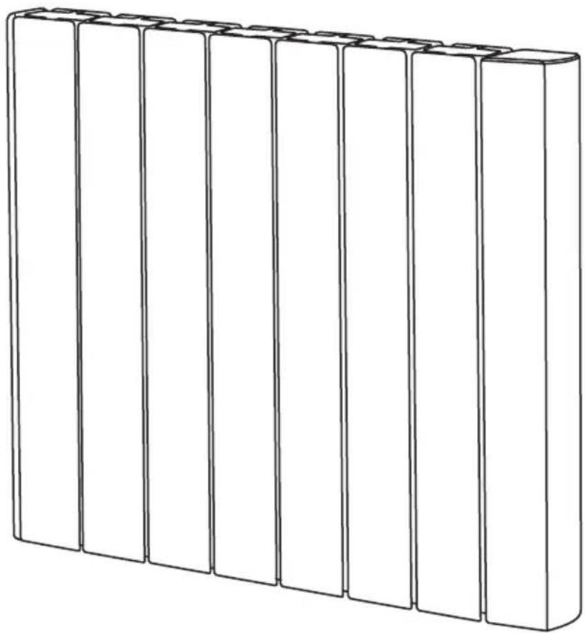 OCEANIC OCEAIFC1800W - Aluminum Radiator - 1