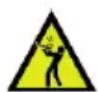 MBM WGE74 - RESIDUAL RISK OF BURNS DUE TO LEAKING OF MATERIAL / This risks remains - 1