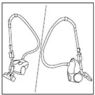 BRANDT ASTAS3B - d) Parking the telescopic tube with the floor brush - 1