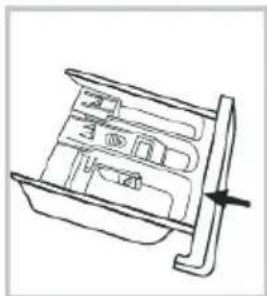 BRANDT WFB173QW - Nettoyage du bac à détergent - 4