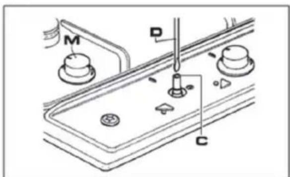 BRANDT BPE3411WM - 10) LLAVES - 1