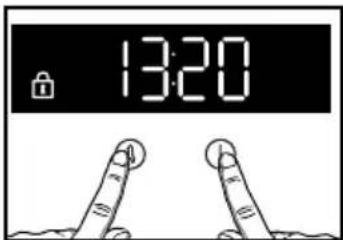 BRANDT BOP2112X - • Vergrendeling toetsenbord (kinderslot) - 1