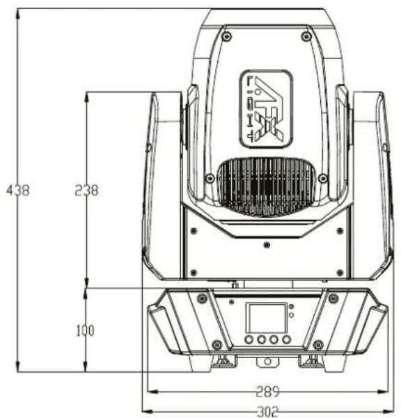 AFX SPOT-240LED-FC - 6