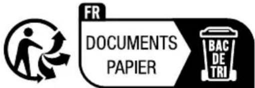 FR DOCUMENTS PAPIER BAC DE TRI