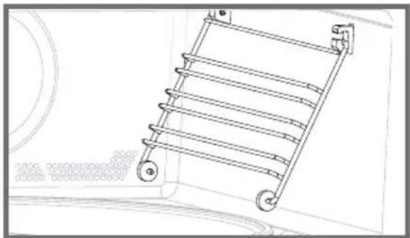 BRANDT BKC7154BB - - Grilli + emaliastia - 2