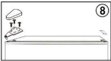 CANDY CCG1L314DB - INSTRUCTIUNI DE INVERSARE A USII - 8