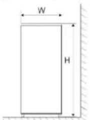 CANDY CCG1L314DB - Luogo di installazione - 1
