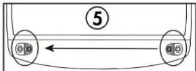 CANDY CCG1L314DB - DOOR REVERSAL INSTRUCTIONS - 5