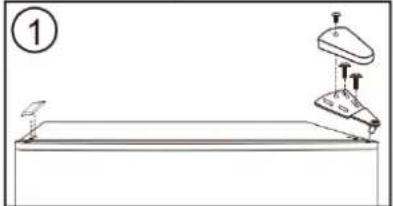 CANDY CCG1L314DB - DOOR REVERSAL INSTRUCTIONS - 1