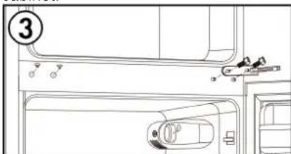 CANDY CCG1L314CW - DOOR REVERSAL INSTRUCTIONS - 3