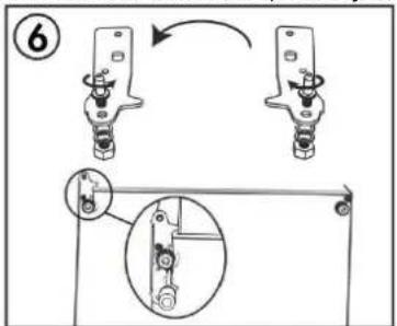 CANDY CCG1L314CW - INSTRUCCIONES PARA INVERTIR LA PUERTA - 6