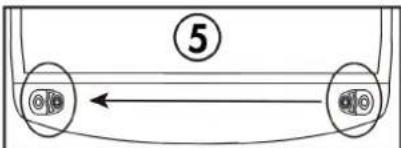 CANDY CCG1L314CW - DOOR REVERSAL INSTRUCTIONS - 5