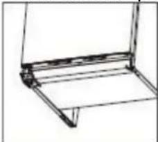 BRANDT BFU8620NA - Inverser le sens d'ouverture des portes - 10