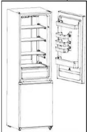 BRANDT BC8511EW - Inverser le sens d'ouverture des portes - 3