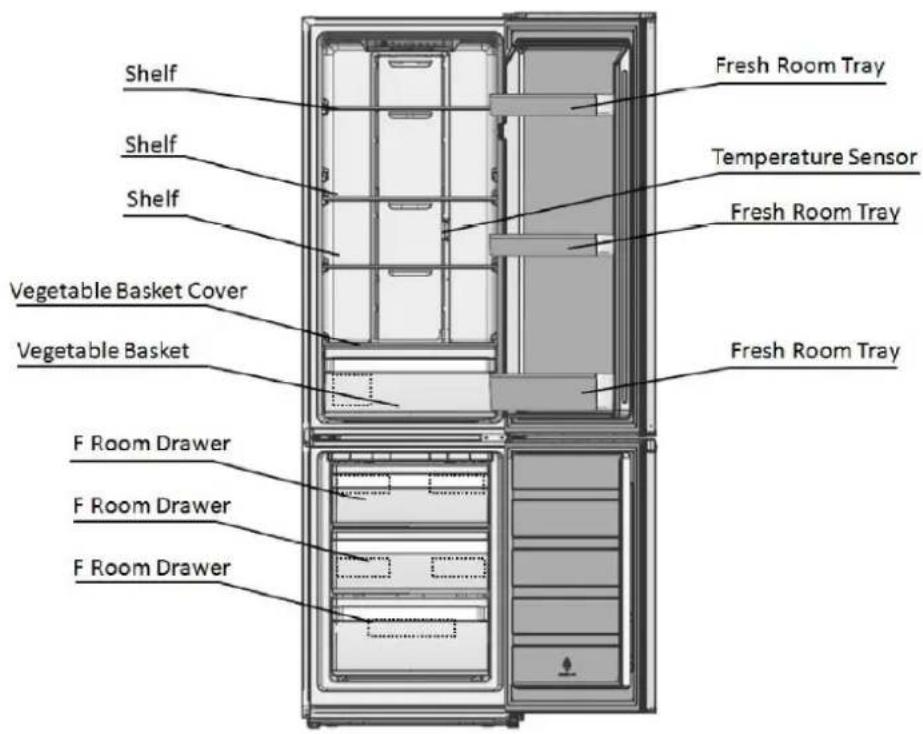 BRANDT BC8511EW - Layout and presentation of your appliance - 1