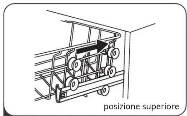 IKEA LAGAN 705.767.44 - Regolazione del cestello superiore - 4