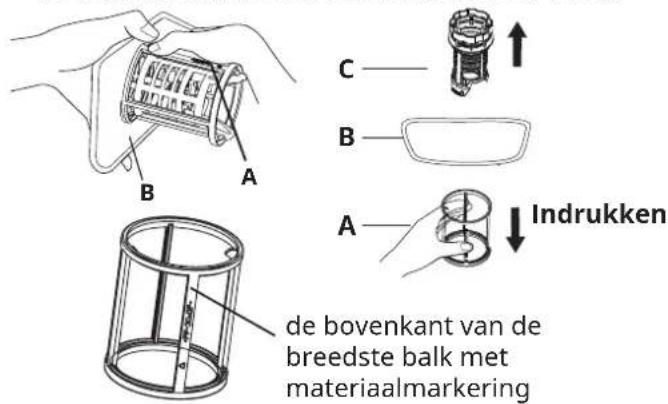 IKEA LAGAN 705.767.44 - De filters reinigen - 2