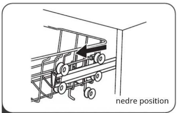 IKEA LAGAN 705.767.44 - Justera den övre korgen - 1