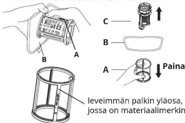 IKEA LAGAN 705.767.44 - Sihtien puhdistaminen - 2