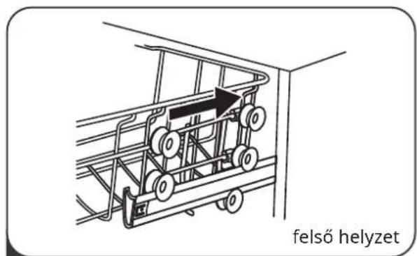 IKEA LAGAN 705.767.44 - A felső kosár beállítása - 4