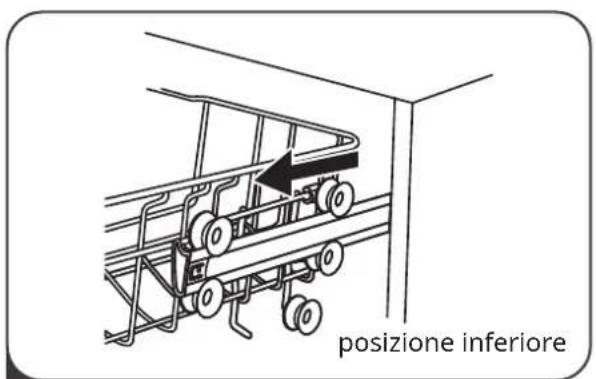 IKEA LAGAN 705.767.44 - Regolazione del cestello superiore - 1