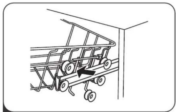 IKEA LAGAN 705.767.44 - Regulacja górnego kosza - 2