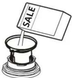 IKEA LAGAN 705.767.44 - Riempimento del contenitore del sale - 4