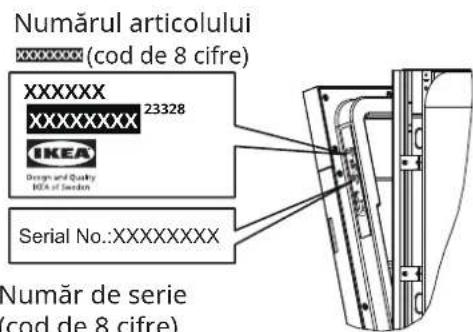 IKEA LAGAN 705.767.44 - AVERTIZARE! - 1