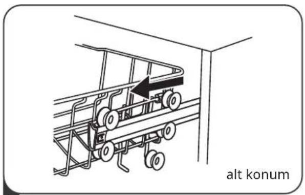 IKEA LAGAN 705.767.44 - Üst sepetin ayarlanması - 1