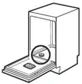 IKEA LAGAN 705.767.44 - Druskos talpyklos pripildymas - 2