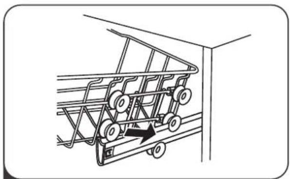 IKEA LAGAN 705.767.44 - Üst sepetin ayarlanması - 3