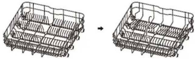 IKEA LAGAN 705.767.44 - Verstellbarer unterer Korb - 1