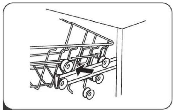IKEA LAGAN 705.767.44 - Ülemise nõuderesti reguleerimine - 2
