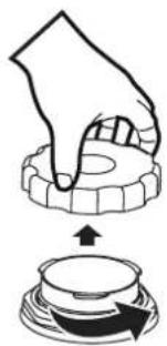 IKEA LAGAN 705.767.44 - Filling the salt container - 3