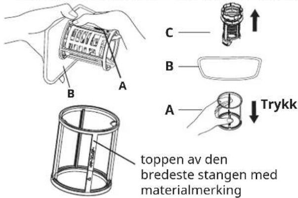 IKEA LAGAN 705.767.44 - Rengjøring av filtrene - 2