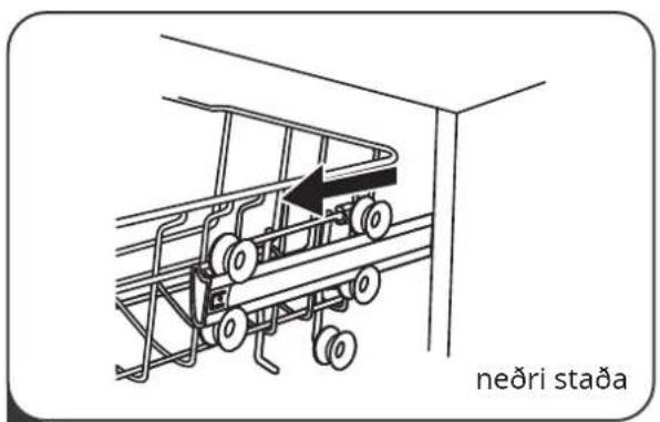 IKEA LAGAN 705.767.44 - Stilling efri grindar - 1