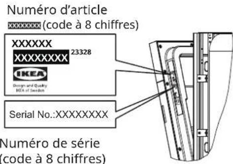 IKEA LAGAN 705.767.44 - AVERTISSEMENT! - 2