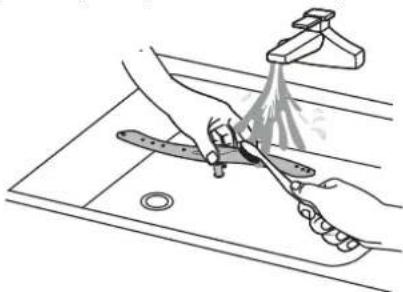 IKEA LAGAN 705.767.44 - Rengøring af spulearme - 2
