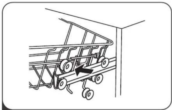 IKEA LAGAN 705.767.44 - Justere den øvre kurven - 2