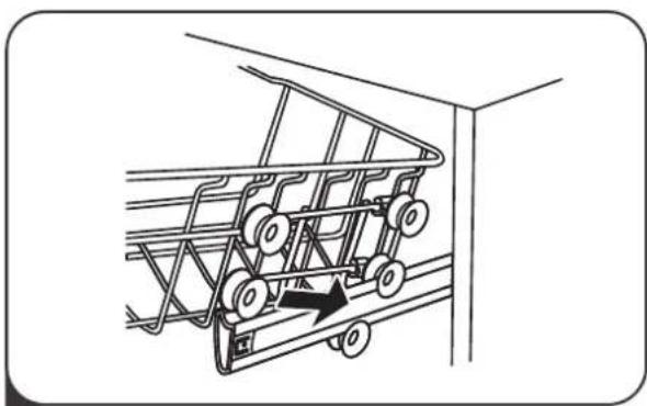IKEA LAGAN 705.767.44 - Justere den øvre kurven - 3