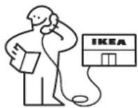 IKEA LAGAN 705.767.44 - Hvordan du kontakter du os i tilfælde af servicebehov - 1