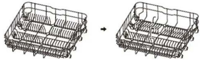 IKEA LAGAN 705.767.44 - Регульований нижній кошик - 1