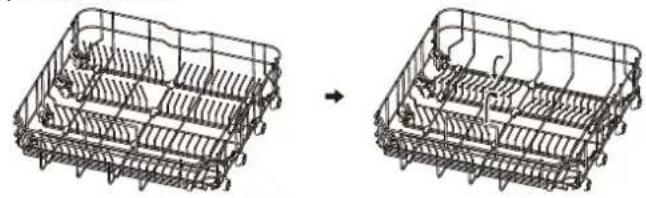 IKEA LAGAN 705.767.44 - Регулиране на горната кошница - 6