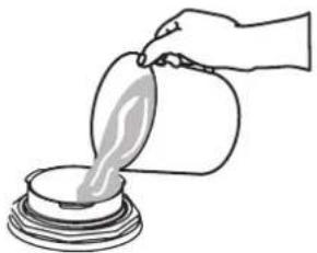 IKEA LAGAN 705.767.44 - Filling the salt container - 5