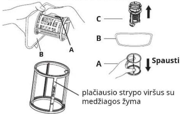 IKEA LAGAN 705.767.44 - Filtrų valymas - 2