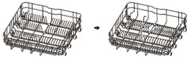 IKEA LAGAN 705.767.44 - Nastavitelný spodní koš - 1